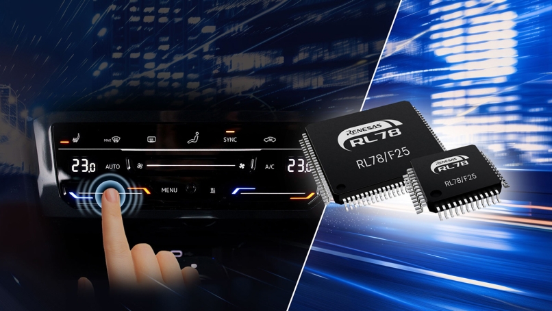 Low-Power Automotive MCU with Integrated Touch and Secure Networking